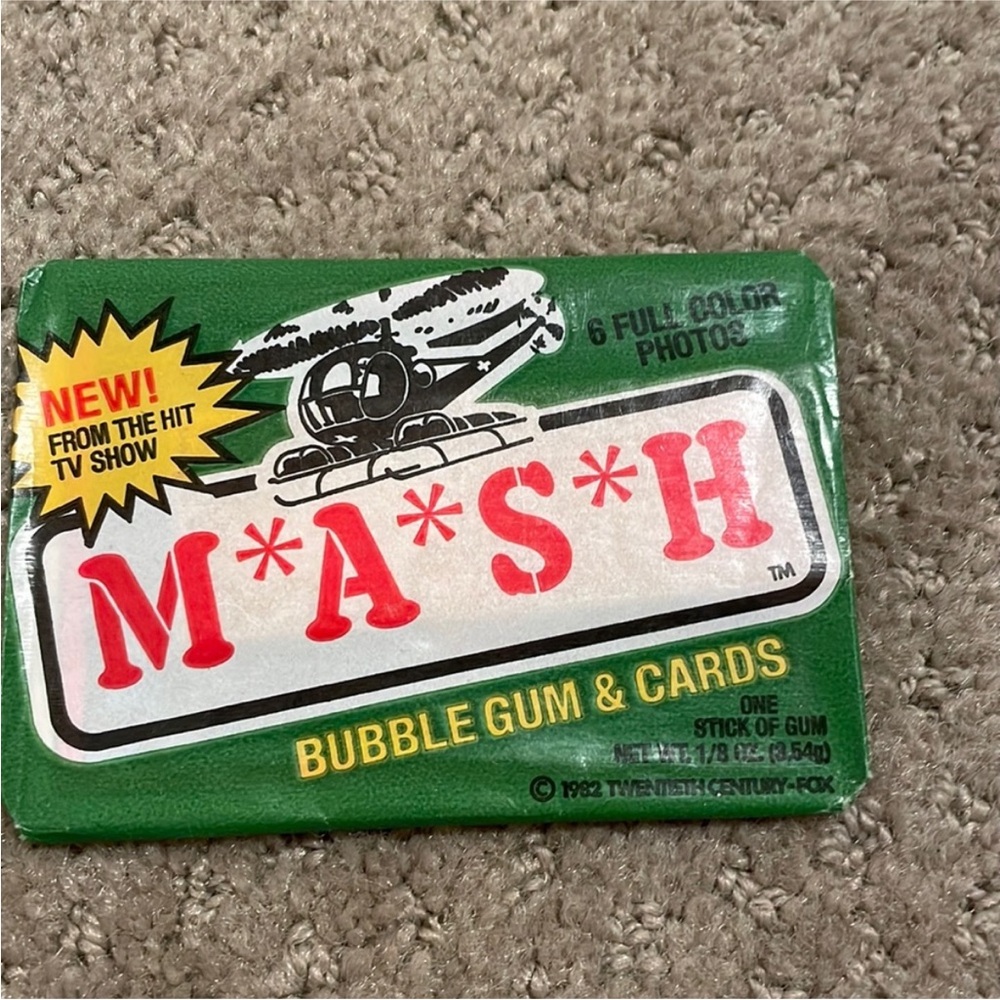 M*A*S*H Trading Cards - Green Pack